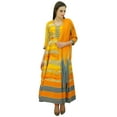 thumbnail image 5 of Atasi Women'S Designer Cotton Anarkali Salwar Kameez Indian Suit With Dupatta, 5 of 9