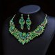 thumbnail image 3 of Elegant Vintage Bridal Necklace and Earrings Set with Exaggerated Crystals - Perfect for Weddings and Special Occasions, 3 of 4