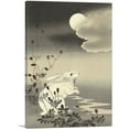 thumbnail image 1 of ARTCANVAS White Rabbit Canvas Art Print by Ohara Koson - Size: 18" x 12" (0.75" Deep), 1 of 9