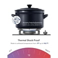 thumbnail image 4 of LE TAUCI 3 Quart Ceramic Dutch Oven - Lightweight, Non-Toxic, No Seasoning Needed- Oven, Microwave & Dishwasher Safe, Dutch Oven Pot with Lid for Sou, 4 of 8