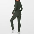 thumbnail image 4 of Miqool Thermal Underwear for Women Long Johns Set Fleece Lined Base Layer Cold Weather Winter Long Sleeve Shirts and Bottoms, 4 of 5
