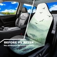 thumbnail image 3 of Uorisanigo Forest Waterproof Car Seat Cover Easy to Install Car Front Seat Protector Breathable Front Seat Cover Anti Slip Universal for Cars Truck SUV Van, 3 of 7