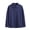 Sweatshirts-Navy, variant on Gamivast Sweatshirts for Men Loose Fitted Long Sleeve Lapel Collar Casual Pullover Trendy Button Drop Shoulder Athletic Shirts Work Wear