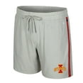 thumbnail image 2 of Men's Colosseum Gray Iowa State Cyclones Mac Shorts, 2 of 3