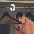 thumbnail image 4 of IFANLANDOR 10pcs Hanger Size Divider for Clothes with Round Shape and Assorted Color, 4 of 6