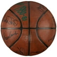 thumbnail image 5 of 1981 Finals Game Winning Game Used Signed Basketball Boston Celtics NBA Champs, 5 of 9