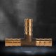 thumbnail image 5 of Brass T Piece 3 Way Fuel Hose Joiner Connector 8mm For Compressed Air Oil Gas Pipe, 5 of 5