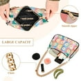 thumbnail image 2 of FORMRS Womens Shoulder Bag with Chain Strap Clutch Purse Cute Tote Handbag, Pink Checkered Daisy, 2 of 7