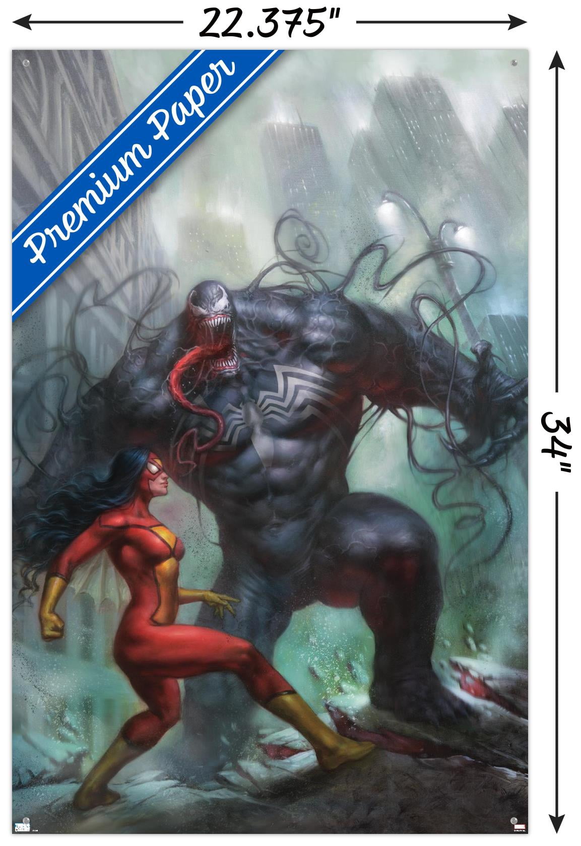 Marvel Comics - Spider-Woman - Venom #161 Wall Poster with Pushpins, 22.375" x 34"