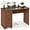 Brown, variant on Vintage Computer Desk with Drawers, White Table with Power Outlet, Work Table with Storage for Home Office, Small Writing Desk for Small Spaces, Bedroom, Living Room