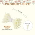 thumbnail image 2 of 3mm Double Head Flower Stamen 1020 Pcs Artificial Floral Stamens, Cream White, 2 of 6