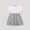 Pink#2, variant on Fesfesfes Polka Embroidery Dress for 2-8 Years Girls Short Sleeved Dresses for Comfortable and Versatile Casual Wear Princess Dresses Summer Outfits(Pink,2 Years)
