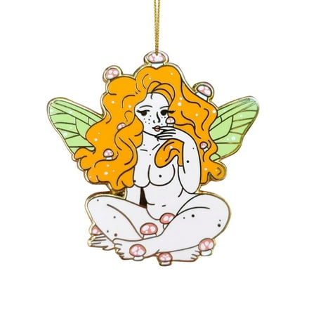 

Mushroom Girl Pendant Woodland Mystery Girl Home Decor Pendant Home Decor Pendant TANGNADE