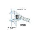 thumbnail image 4 of CHANNELLOCK 10-inch Reversible Jaw Adjustable Wrench, Precise 1.57-inch Wide Mouth Jaw Capacity (810PW), 4 of 10
