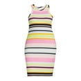 thumbnail image 2 of No Boundaries Juniors Plus Size Racerback Bodycon Midi Dress, 2 of 5