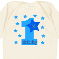thumbnail image 4 of Inktastic 1st Birthday Boy Stars Boys Long Sleeve Baby Bodysuit, 4 of 5