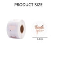 thumbnail image 2 of Rawiri 500 Adhesive Labels for Baking & Envelopes, 1.5 Inch Rose Gold Thank You Stickers Roll, 2 of 5
