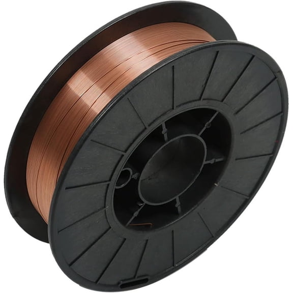 Handdo ER70S-6 Solid Mig Welding Wire 0.023 Inch (0.6MM) Mild Steel Welding Wire 11Lb Spool