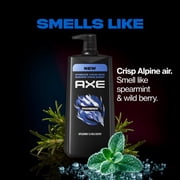 Axe Body Wash 12h Refreshing Scent Phoenix Crushed Mint & Rosemary Mens Body Wash with 100% Plant-Based Moisturizers 32 fl oz Pump
