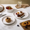 thumbnail image 2 of Famiware 12 Pieces Porcelain Dinnerware Set, White, 2 of 6