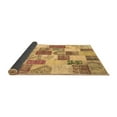 thumbnail image 2 of Ahgly Company Indoor Round Patchwork Brown Transitional Area Rugs, 8' Round, 2 of 4