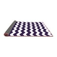 thumbnail image 2 of Ahgly Company Indoor Square Abstract Purple Contemporary Area Rugs, 4' Square, 2 of 4
