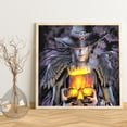 thumbnail image 3 of Diamante pintura 5D taladro redondo completo mosaico DIY Halloween bruja Kit decoración de pared Hugtrwg Para estrenar, 3 of 9