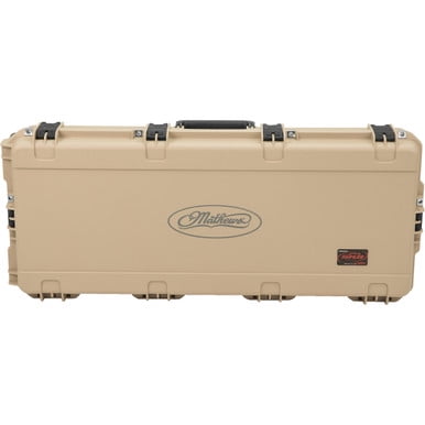 SKB iSeries Mathews Lift & Phase4 Bow Case, Tan/Black Plush, Archery Bow Storage (3i-4217-MPLPT)