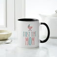 thumbnail image 4 of CafePress - First Time Mom Neutral Mug - 11 oz Ceramic Mug - Novelty Coffee Tea Cup, 4 of 4