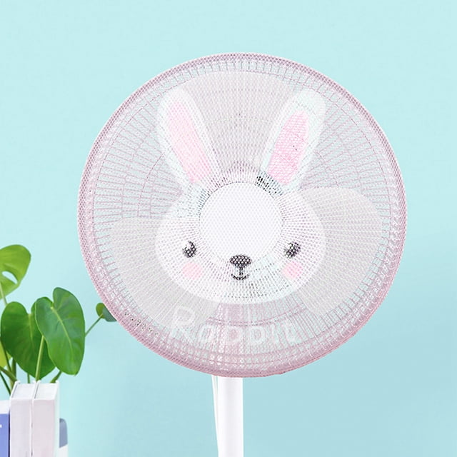 Round Electric Fan Guard Dust Cover, Washable Fan Mesh Reusable Fan Filters for Pedestal Fan Summer