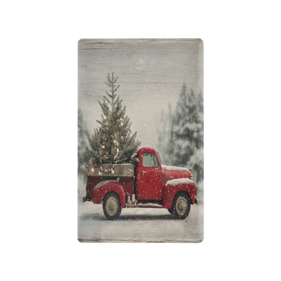 Light Switch Cover Switch Plate Outlet Cover Plug Cover for Electrical Unused Outlet Cover Vintage Red Truck