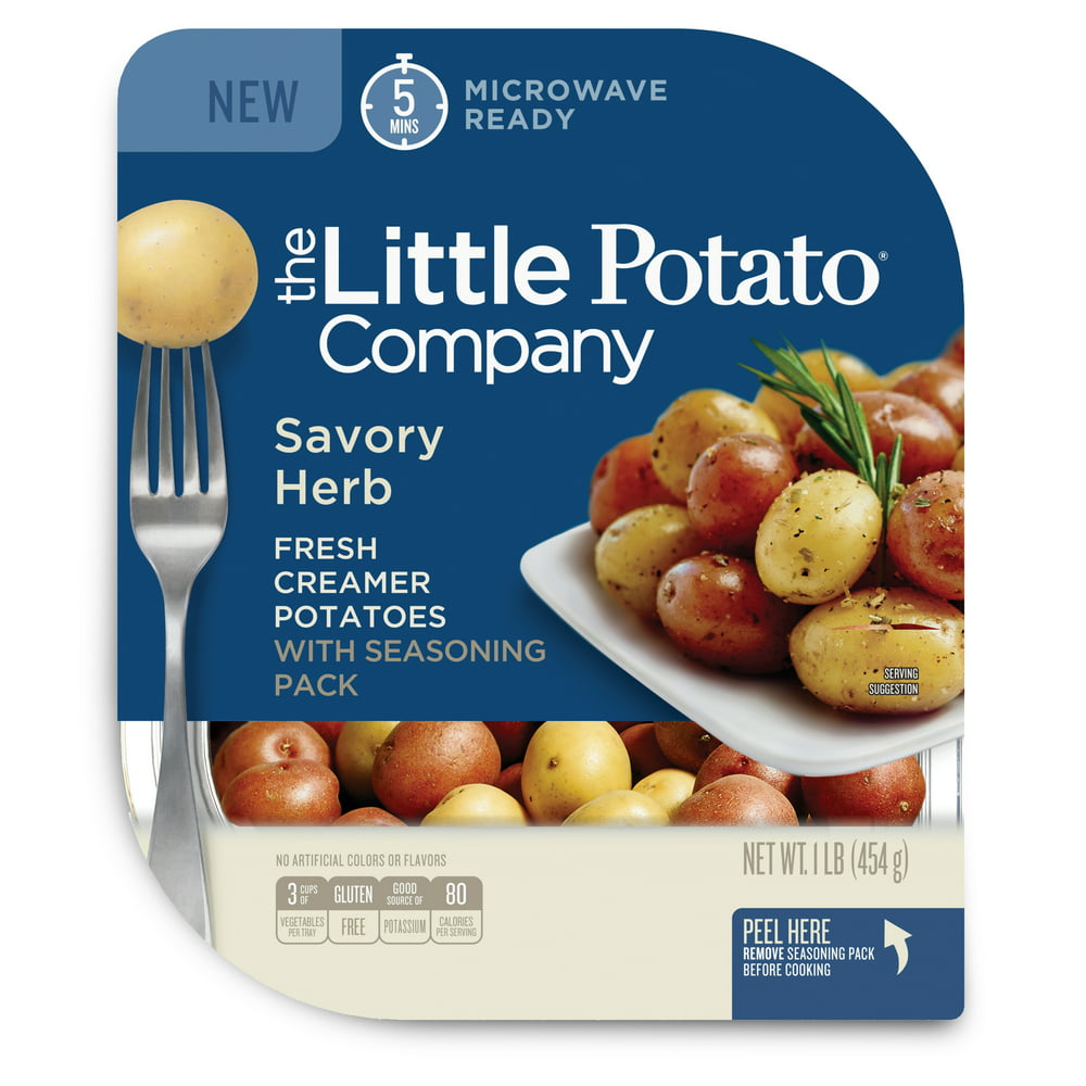 The Little Potato Company Microwave-Ready Savory Herb Potatoes, 1 Lb