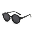 thumbnail image 2 of Ticikt Round Polarized Sunglasses Cute Sunglasses for Children 0 to 3 Years Old, Ideal for Beach Holiday,Color:Black, 2 of 6