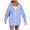 A01-Light Blue, variant on Godom Zip Up Hoodies Oversized Fall Sweatshirts 2025 Drawstring Zipper Hoodie Casual Loose Fit Long Sleeve Sweatshirt