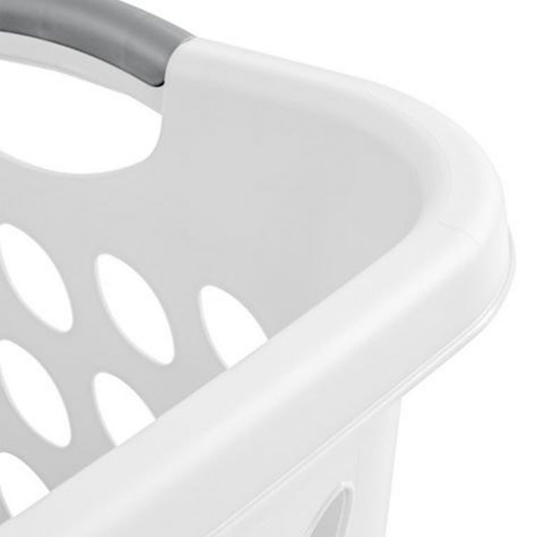 Sterilite 14 gal Ultra Plastic Laundry Basket w Gripped Handles