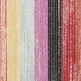 thumbnail image 6 of Nicole Miller New York Patio Sofia Estelle Contemporary Abstract Striped Indoor/Outdoor Area Rug, Red/Pink, 5'2"x7'2", 6 of 8