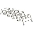thumbnail image 4 of 1Pc Stainless Pancake Stand Kitchen Taco Holder Display Stand for Party (Silver), 4 of 9