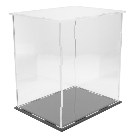 Acrylic Display Cabinet for Models and Figurines with Removable Storage Box, Perfect for Collectible Figures