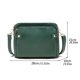 thumbnail image 5 of Bolso bandolera para mujer Bolso retro de moda Bolsos de hombro de viaje (Verde oscuro), 5 of 5