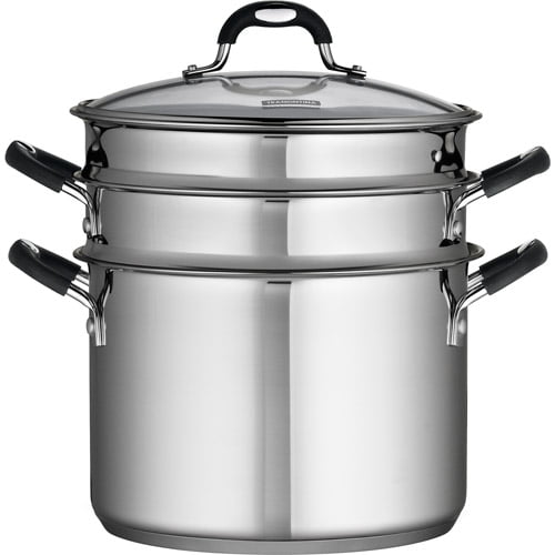 Tramontina 18/10 Stainless Steel 4Piece 8Quart MultiCooker Set