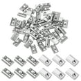 thumbnail image 1 of M3 Demi-Rond Rouleau en Ressort Écrous T Série 2020 Acier au Carbone Fente T Ressort Écrous Argent, 100 Pcs, 1 of 7
