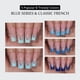 thumbnail image 4 of Press On Nails BtartboxNails XCOATTIPS French Tips, color azul, 150 unidades, 4 of 6