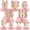 Pink Rose Gold 13th, variant on Pink Rose Gold Birthday Honeycomb Centerpieces Decorations for Women Girls, 9Pcs Happy Birthday Table Centerpieces Party Supplies, 10th 16th 21st 30th 40th 50th 60th Bday Table Topper Decor
