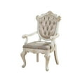 thumbnail image 6 of Marble and Pearl White Dining Room Set 9 Pcs Acme Furniture 63540 Chantelle, 6 of 7