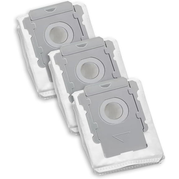 3 Pack Vacuum Bags Compatible with iRobot Roomba i3 ,i5 ,i7 ,i8 ,j5 ,j6 ,s9,Dirt Disposal Bags Compatible with Roomba i,j and s series