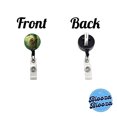 thumbnail image 3 of Two Sloths Hugging Retractable Reel ID Badge Key Card Name Tag Holder with Clip, 3 of 7