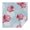 Pioneer Flower Floral-1, variant on Pioneer Flower Floral Print Pattern Square Tablecloth,Waterproof Square Table Cover,Wipeable Spillproof Washable Table Cover for Home Kitchen Party Decor 42"X42"(107x107cm)