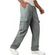 thumbnail image 3 of Ceisia Men's Slim Straight Formal Gift Wrap-front Dress Pants Structured Wrinkle-resistant Multi-Color, 3 of 7