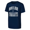 thumbnail image 2 of Youth Outerstuff  Navy Dallas Cowboys Never Quit 2-Pack T-Shirt Set, 2 of 3