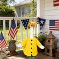 thumbnail image 6 of Large White Porch Goose Decoration, Easter Holiday Outdoor Yard Ornament, Classic Balcony Figure Display Prop, Front Lawn Decorative Centerpiece, Garden Statue, 6 of 7